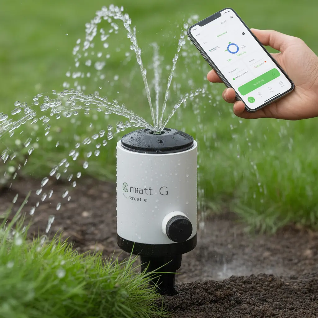 Sistema de riego inteligente con sensores
